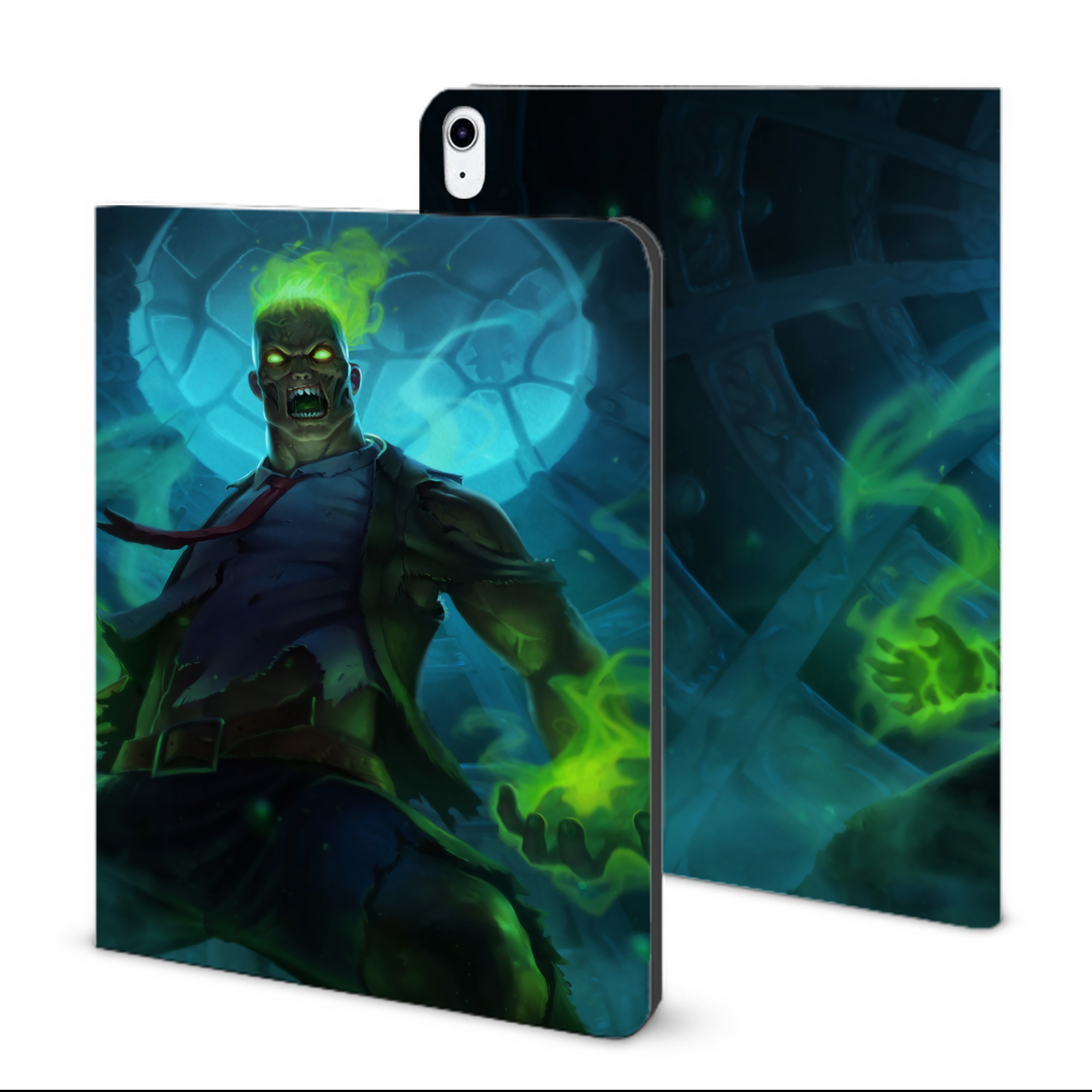 （画像用） リーグ・オブ・レジェンド League of Legends LOL IPad ケース ブック型 PUレザー TPU 耐衝撃 軽量 薄型 ペン収納なし 全面保護 IPad 各モデル対応